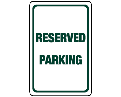 Parking Lot Signs