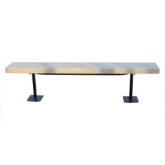 BarcoBoard™ Steel-Frame Backless Benches