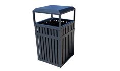 Marquis Steel Slat 35 Gallon Receptacle