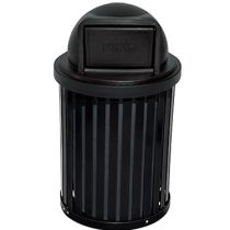 Plastic-Coated Steel Slatted Receptacles