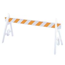 Plastic A-Frame Barricades