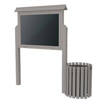 Message Board Trash Can