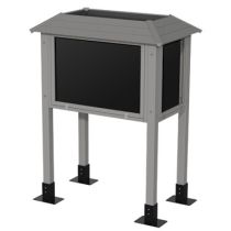 Four-Sided Message Boards