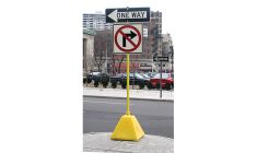 Sign Post and Base Combo
