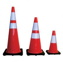Heavy-Duty Black Base Cones