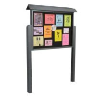 Single-Sided Public Notice Message Boards