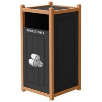 Two-Tone Panel Side Load Towel Return