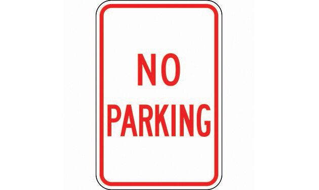 no parking sign