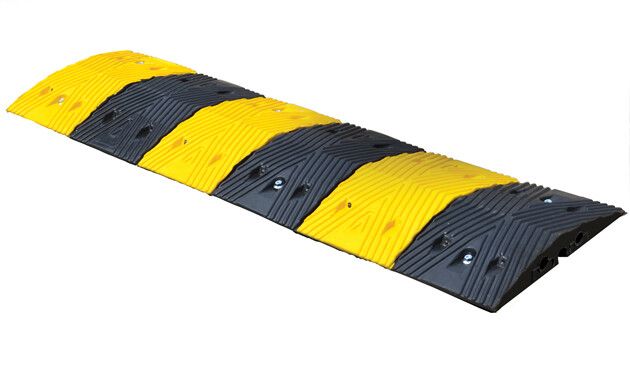 Extra 4.5' Section - Glue-Down Premium Rubber Speed Bump